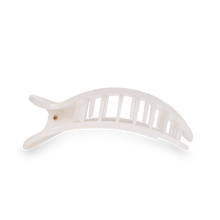 Coconut White - Flat Round Hair Clip