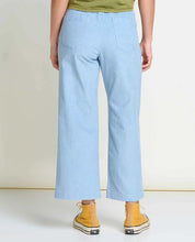 Karuna Cord Wide Leg Pant - Weathered Blue