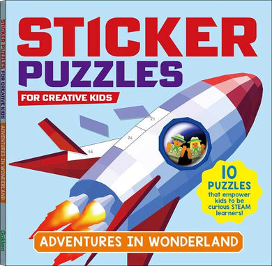 Sticker Puzzles; Adventures in Wonderland By Gakken Early Childhood Experts