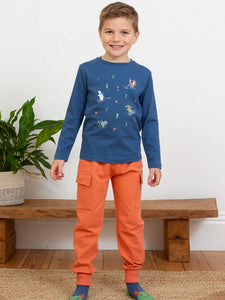 Snow Run Organic Long Sleeve T-Shirt