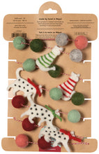 Cats Christmas Felt Garland