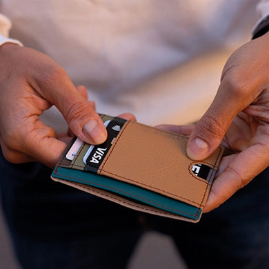 Axel Recycled Leather Unisex Wallet