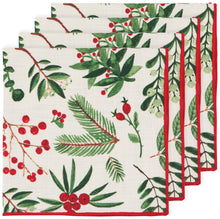 Winterberry Cloth Napkins (Set of 4)