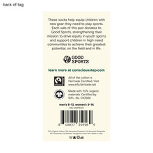 Socks That Support Youth Sports (Black Footballs)