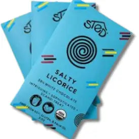 Mini Salty Licorice Chocolate Bar - Fair Trade