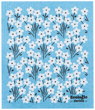 Blue Bouquet Swedish Dishcloth