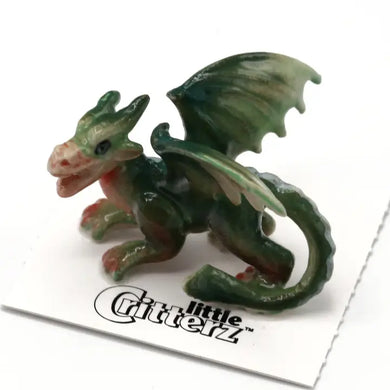 Western Dragon Porcelain Miniature