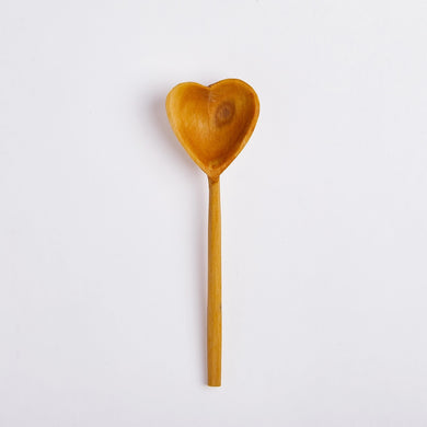 Hand-Carved Heart Tea Spoon