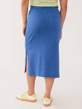 Cerulean Isla Organic Cotton Slub Skirt