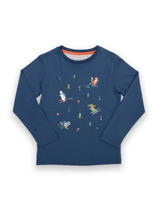Snow Run Organic Long Sleeve T-Shirt