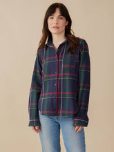 Sutton Shirt - Navy Berry Plaid