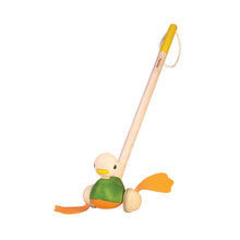 Wooden Push Along Duck Toy