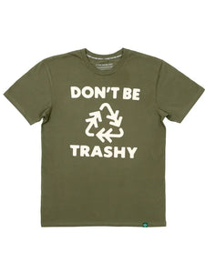 Don't Be Trashy Unisex Tee | Olive