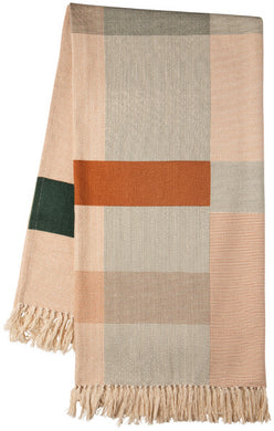 Cinnamon Stick Cotton Throw