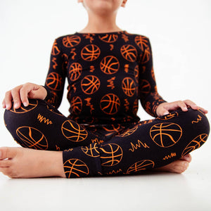 Hoop Dreams Two Piece Basketball Pajamas Set