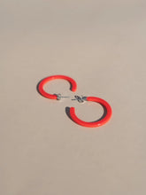 Alba Hoops - Cherry Red