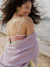 Fisherman Fair Trade Cotton Cardigan - Lilac