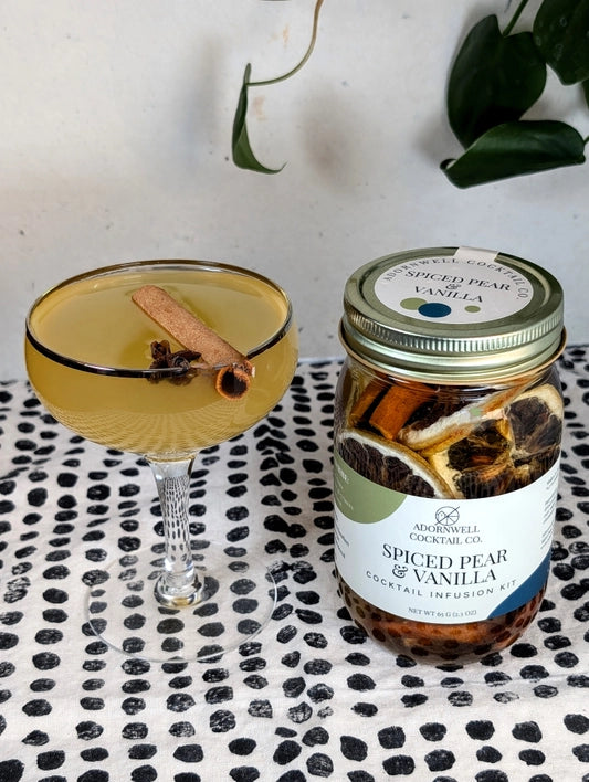 Spiced Pear & Vanilla Cocktail Infusion Kit