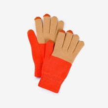Colorblock Knit Touchscreen Gloves (Multiple Colors)