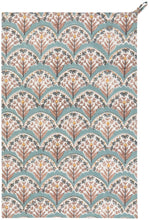 Bouquet Block Print Dishtowel