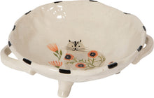Catbloom Footed Bowl