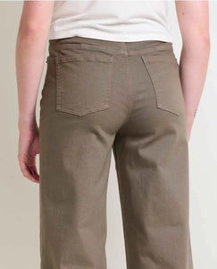 Women's Organic Cotton Balsam Wide Leg Pant - Fir