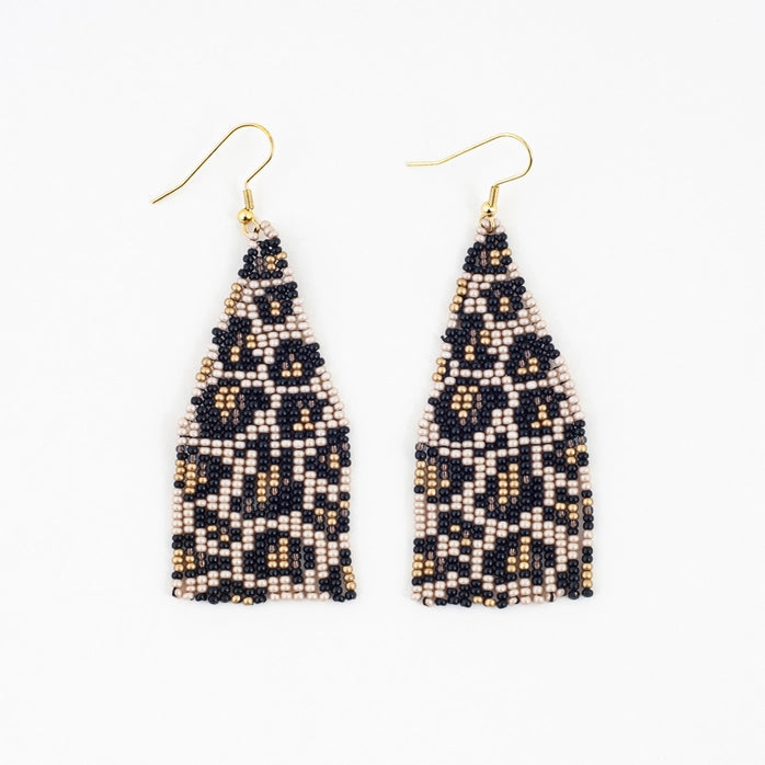 Jaguar Fair Trade Beaded Earrings