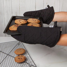 Superior Black Oven Mitt