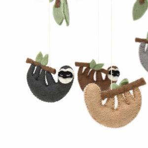 Sloth Nursery Mobile