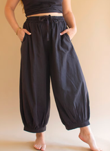 Balloon Pants & Wrap Top - Midnight