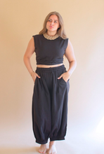 Balloon Pants & Wrap Top - Midnight