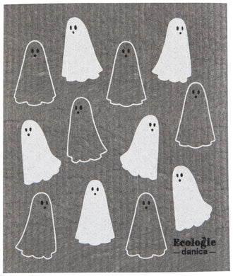Kindred Spirits Halloween Swedish Dishcloth