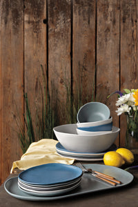 Fresco Melamine Indoor/Outdoor Dish Collection