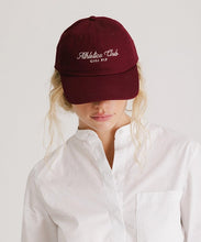 Athletics Club Ball Cap: Burgundy