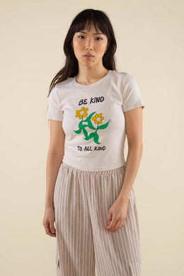 Be Kind To All Kind Mid Length Rib Baby Tee