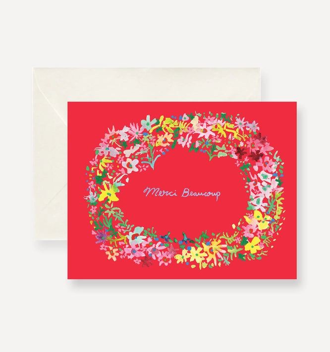 Merci Beaucoup Greeting Card