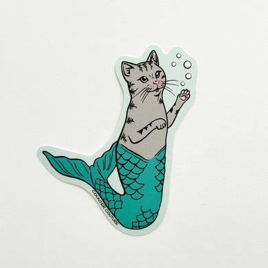 Purrmaid Sticker