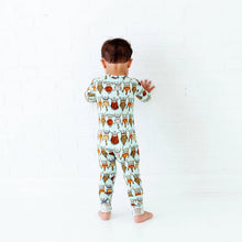 Kids Nordic Dreams Vikings Bamboo Convertible Footie Pajamas