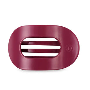 Wild Side Magenta - Flat Round Hair Clip