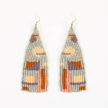 Shapes Fair Trade Beaded Fringe Earrings (Multiple Colors)