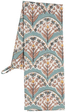 Bouquet Block Print Dishtowel