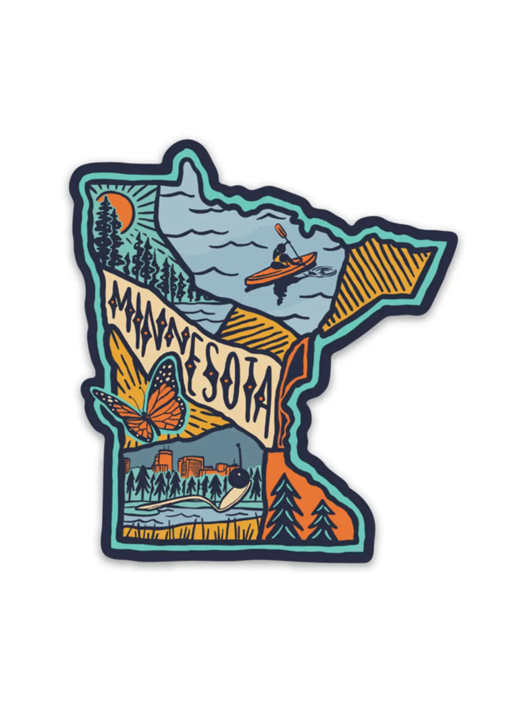 Minnesota Love Sticker
