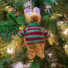 Fair Trade Cats in Sweaters Ornaments