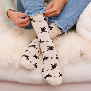 Socks That Save Cats (Beige Cats)