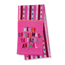 “Merry Christmas, You Filthy Animal” Kitchen Towel