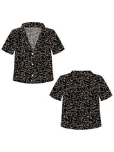 Black Lines Fair Trade Camp Shirt