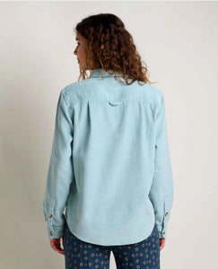 Cascadia Hemp & Organic Cotton Long Sleeve Shirt – Cloud