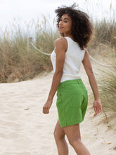 Newton Organic Cotton Twill Shorts in Ivy