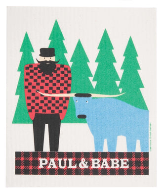 Paul Bunyan Swedish Dishcloth