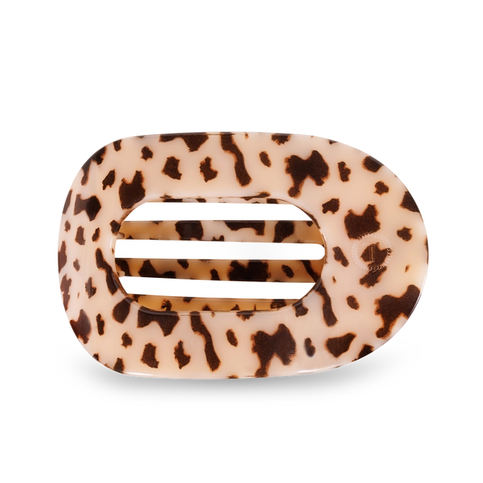 Blonde Tortoise - Flat Round Hair Clip